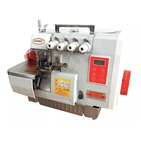 MAQUINA FILETEADORA MECATRONICA 5 HILOS KANSEW KS757FD